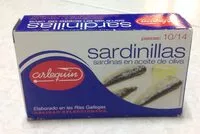 Mängden socker i Sardinillas en aceite de oliva ARLEQUÍN