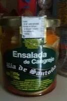 Mängden socker i Ensalada de cangrejo