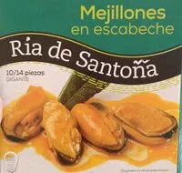 Mängden socker i Mejillones en escabeche