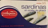 Mängden socker i Sardina en aceite de girasol