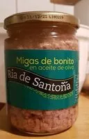 Mängden socker i Migas de bonito