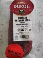 Mängden socker i Chorizo natural picante