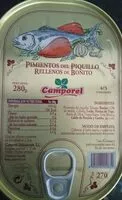 Mängden socker i Pimientos del piquillo rellenos de bonito