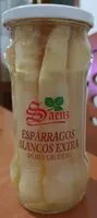 Mängden socker i Espárragos blancos extra