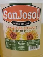 Mängden socker i Aceite girasol