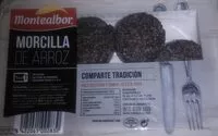 Mängden socker i Morcilla de arroz