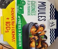 Mängden socker i Moules cuisinées à la mariniere