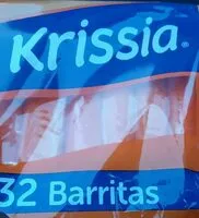 Mängden socker i Barritas de surimi