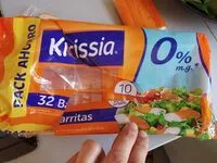 Mängden socker i Surimi sin gluten m.g.