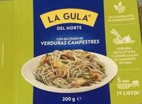 Mängden socker i La Gula del Norte con Verduras Campestres