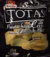 Mängden socker i Patatas fritas