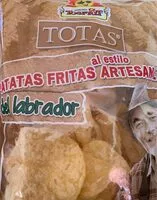 Mängden socker i Patatas fritas artesanas