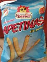 Mängden socker i Apetinas de patatas