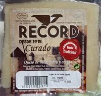 Mängden socker i Queso Curado