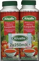 Mängden socker i Gazpacho Original - Pack de 2
