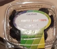 Mängden socker i Pruneaux sans noyau