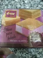 Mängden socker i Obleas para helado