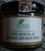 Mängden socker i Paté vegetal de shiitake con agar agar