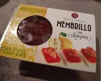 Mängden socker i Membrillo con manzana