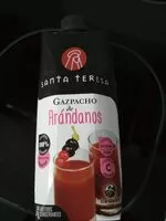 Mängden socker i Gazpacho de arandanos