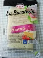 Mängden socker i Havarti light  - La bocateria