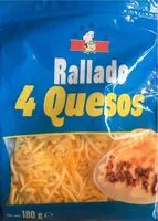 Mängden socker i Queso rallado