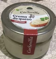 Mängden socker i Crema de queso con pasas