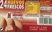 Mängden socker i Huevos frescos