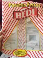 Mängden socker i Patatas fritas