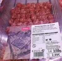 Mängden socker i Mandonguilles de nadal