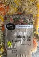 Mängden socker i Amanida amb quinoa i llavors de xia