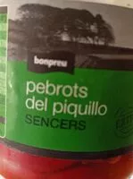 Mängden socker i Pebrots del piquillo