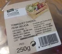 Mängden socker i Tomaquet cirerol
