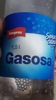 Mängden socker i Gasosa