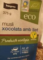 Mängden socker i Musli Xocolata amb llet