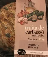 Mängden socker i Truita de carbasso