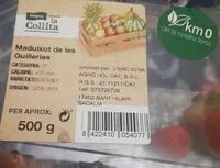 Mängden socker i Maduixots de les Guilleries