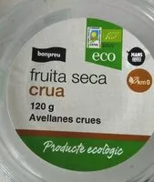 Mängden socker i Avellanas crudas