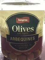 Mängden socker i Olives arbequines
