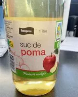 Mängden socker i Suc de poma