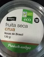 Mängden socker i Nous de Brasil ecològiques