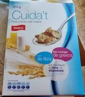 Mängden socker i Cuida't flocs d'arros i blat integral