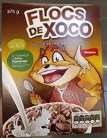 Mängden socker i Flocs de xoco