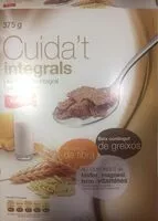 Mängden socker i Cuida't integrals