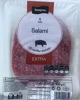 Mängden socker i Salami BonPreu