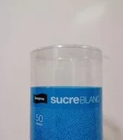 Mängden socker i Sucre Blanc