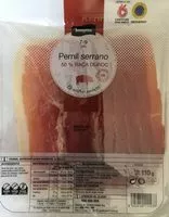 Mängden socker i Pernil serrano