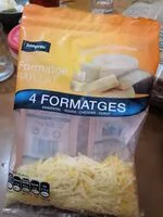 Mängden socker i Formatge rallat 4 formatges