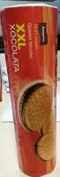 Mängden socker i Galetes XXL farcides de xocolata