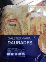 Mängden socker i Galetes maria daurades